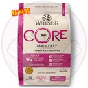 [斷貨中, 延至8月26隻櫃, 未知實際邊日到, 可預訂等貨到] Wellness CORE Grain Free - 11磅 (8860) Adult Turkey, Turkey Meal & Duck Formula 無穀物火雞鴨肉配方 11lbs