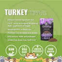 Vital Essentials Pure Raw Toppers, Turkey 170G 鮮火雞營養肉 {原裝行貨}