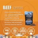 Vital Essentials Pure Raw Toppers, Beef 170G 鮮牛營養肉 {原裝行貨}