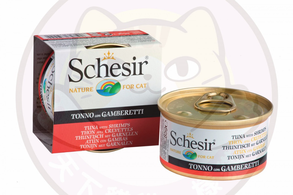 Schesir 啫哩系列 code 138 吞拿魚及鮮蝦飯85g (SCH750044) TUNA WITH SHRIMPS 