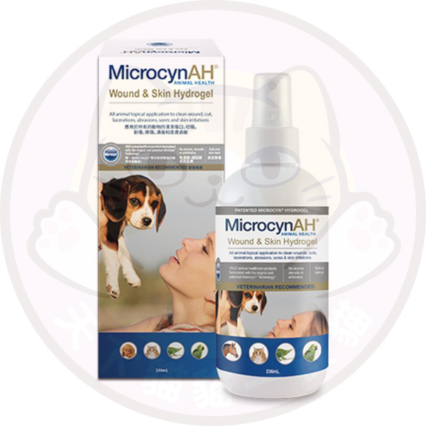 MicrocynAH - Wound and skin Care Hydrogel 寵物神仙啫喱 240ml