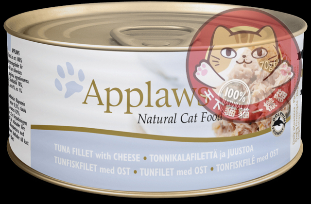 Applaws Cat 70g (1007) Tuna,Cheese 吞拿魚芝士