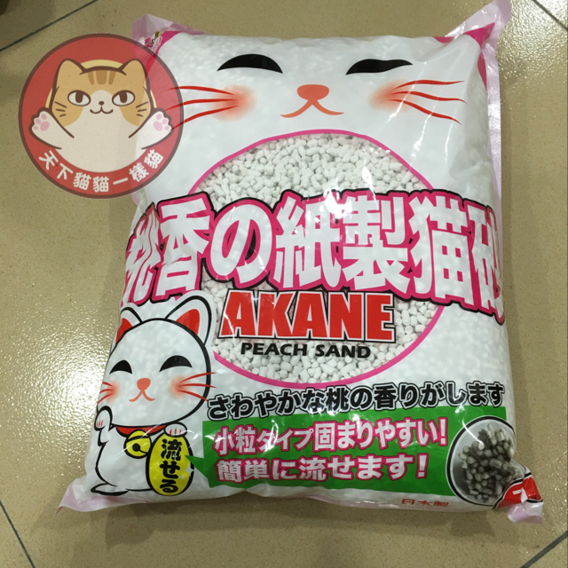 Akane 日本製強力除臭綠茶味紙砂 (Akane Green tea Cat Litter) 7L