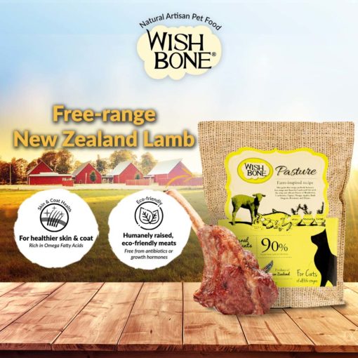 WishBone 威斯邦 Pasture 新西蘭無穀香草全貓糧 牧羊&魚 12lbs (Expiry Date: 04/2023)