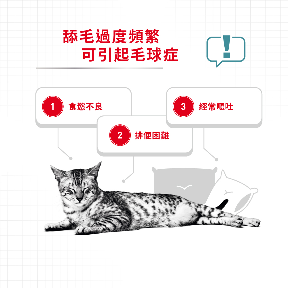 Royal Canin Hairball Care (Intense Hairball 34) 法國皇家室強力去毛球配方 02kg (2534020010) (*)