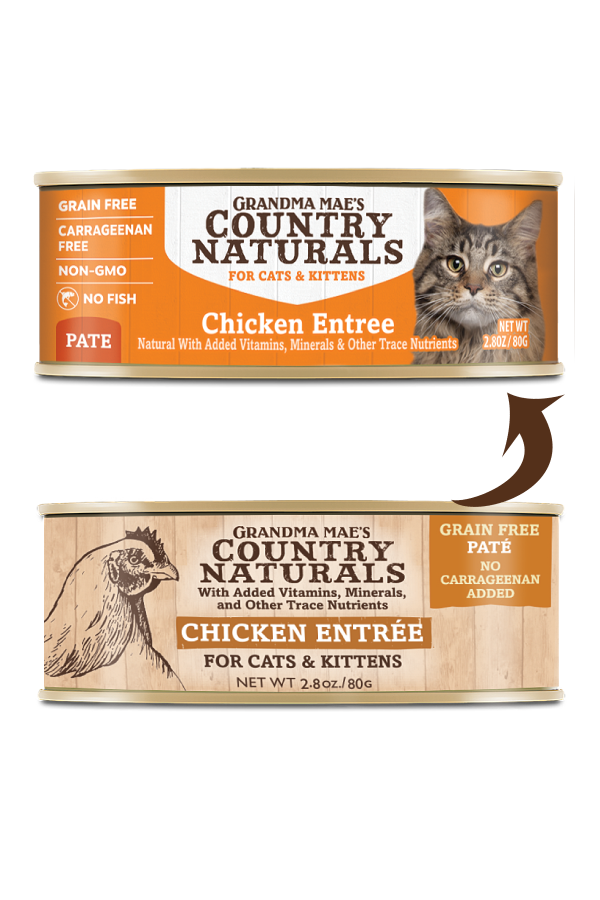 Country Naturals 樂淘美 Grain Free #013 Chicken Entrée 80g 走地雞肉泥主食罐 Mousse