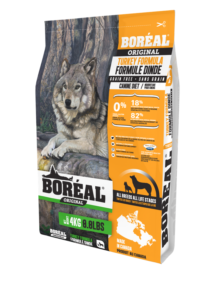 BOREAL犬 無穀物鮮火雞全犬配方 08.8lb