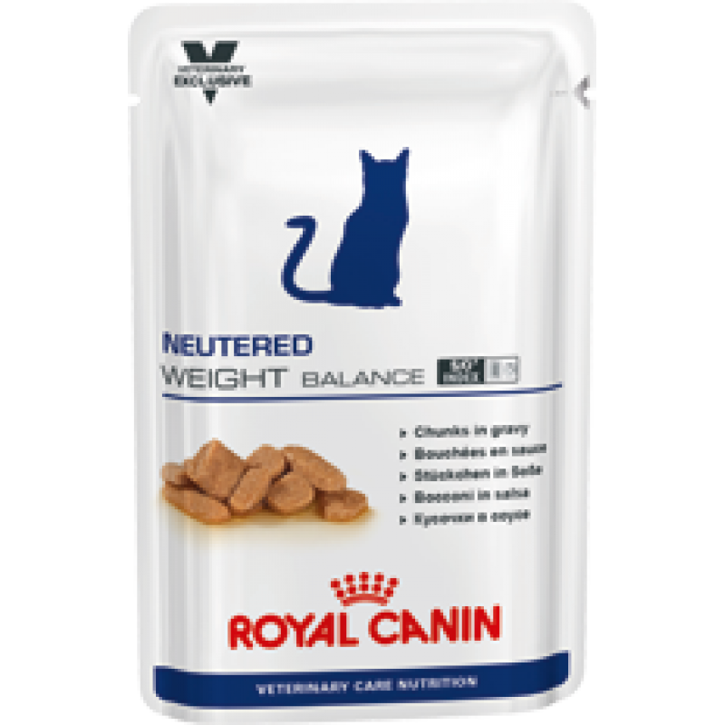 Royal Canin Vet Care Neutered Adult Balance 絕育重量平衡 貓糧 85g X 12小包裝 [訂貨需時5-7天]