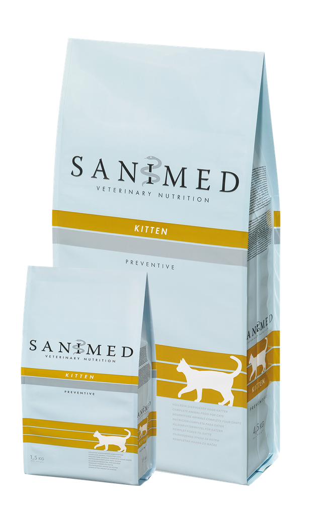 Sanimed Preventivre Cat {Kitten 幼貓} 雞+魚保健配方 1.5KG [訂貨需時5-7天]