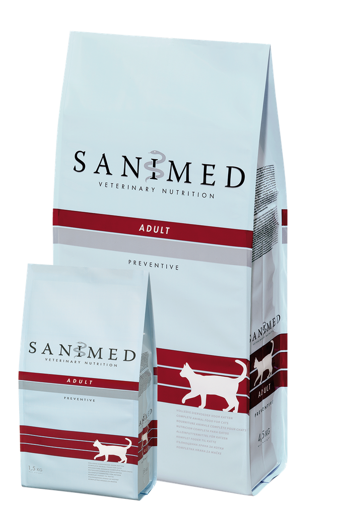 Sanimed Preventivre Cat {Adult 成貓} 雞+魚保健配方 1.5KG[訂貨需時5-7天]