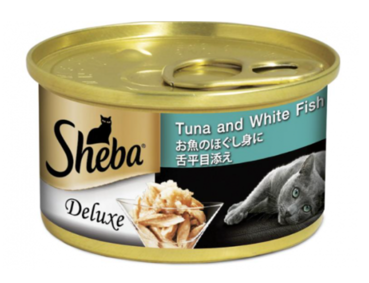 SHEBA CAN 657 (#248) Tuna and White Fish in Gravy 85g 罐頭吞拿白身魚(湯汁) 85g