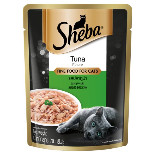 SHEBA POUCH  SAA001 Tuna 70g 濕包 吞拿魚 70g