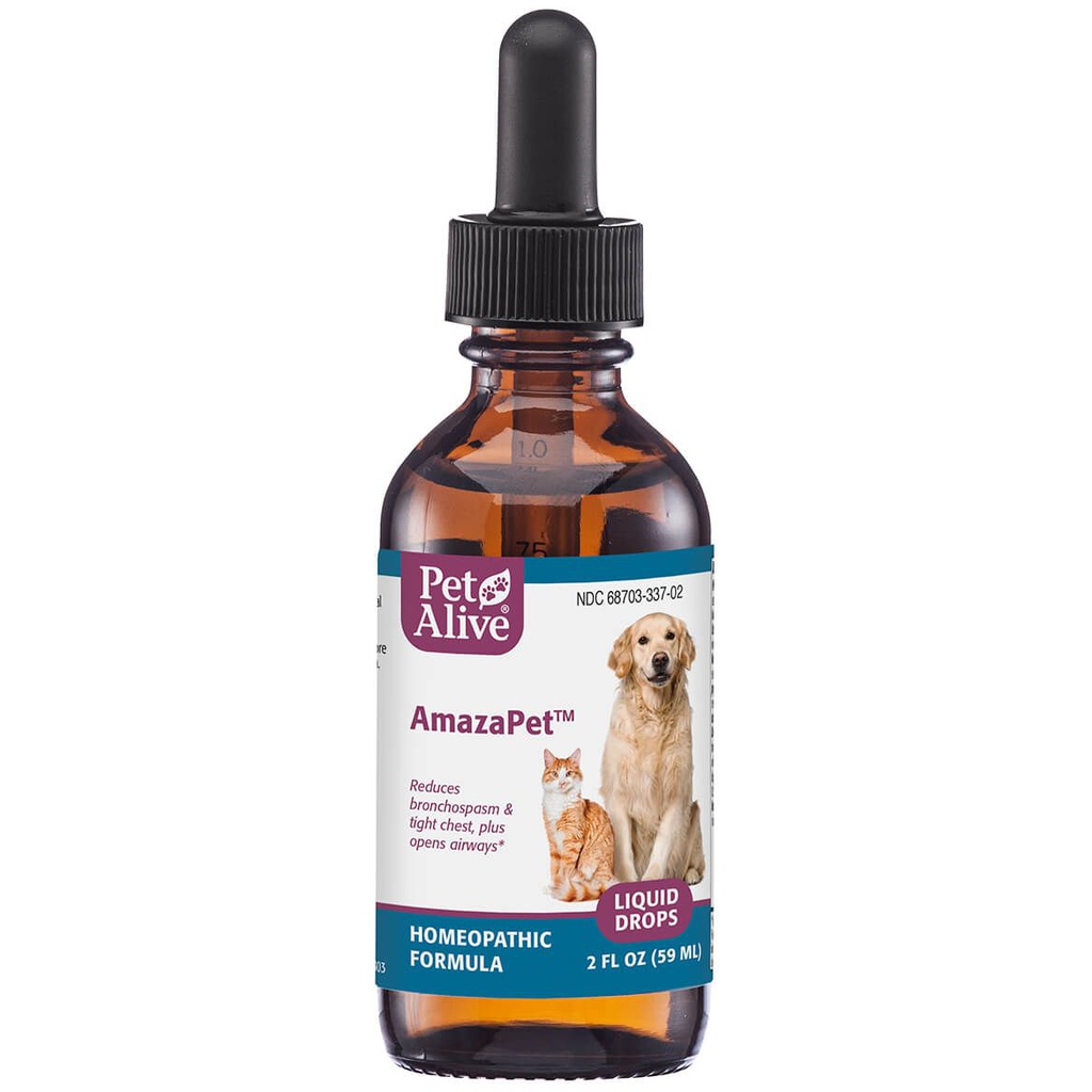 PETALIVE AmazaPet™ (*水劑*) (治療哮喘病) (產地: 美國) 2oz