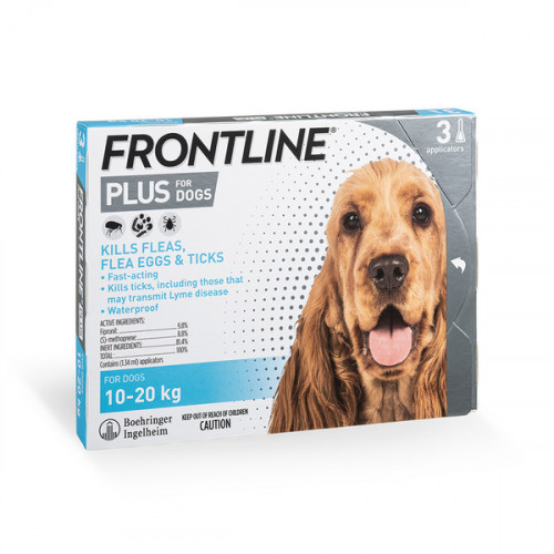 Frontline Plus - Dog (M--10-20kg) (訂貨需時2-3天)