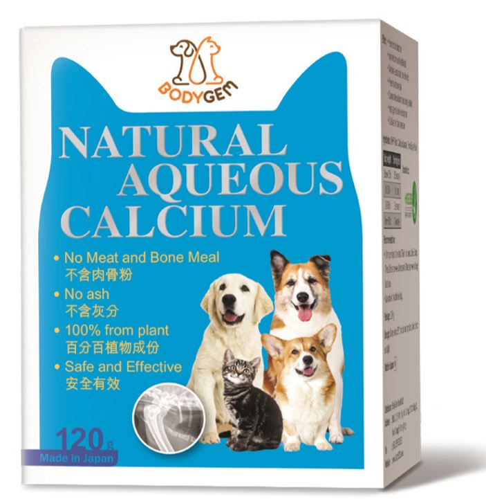 BodyGem Natural Aqueous Calcium 寵物天然水溶鈣 120克 (日本製造)