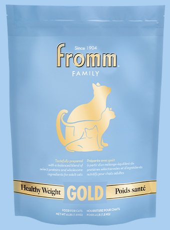 Fromm Gold Healthy Weight 10lbs  金裝健康體重成貓糧 - 雞肉三文魚配方  (適合老貓、減肥貓及低活動量貓) 10磅