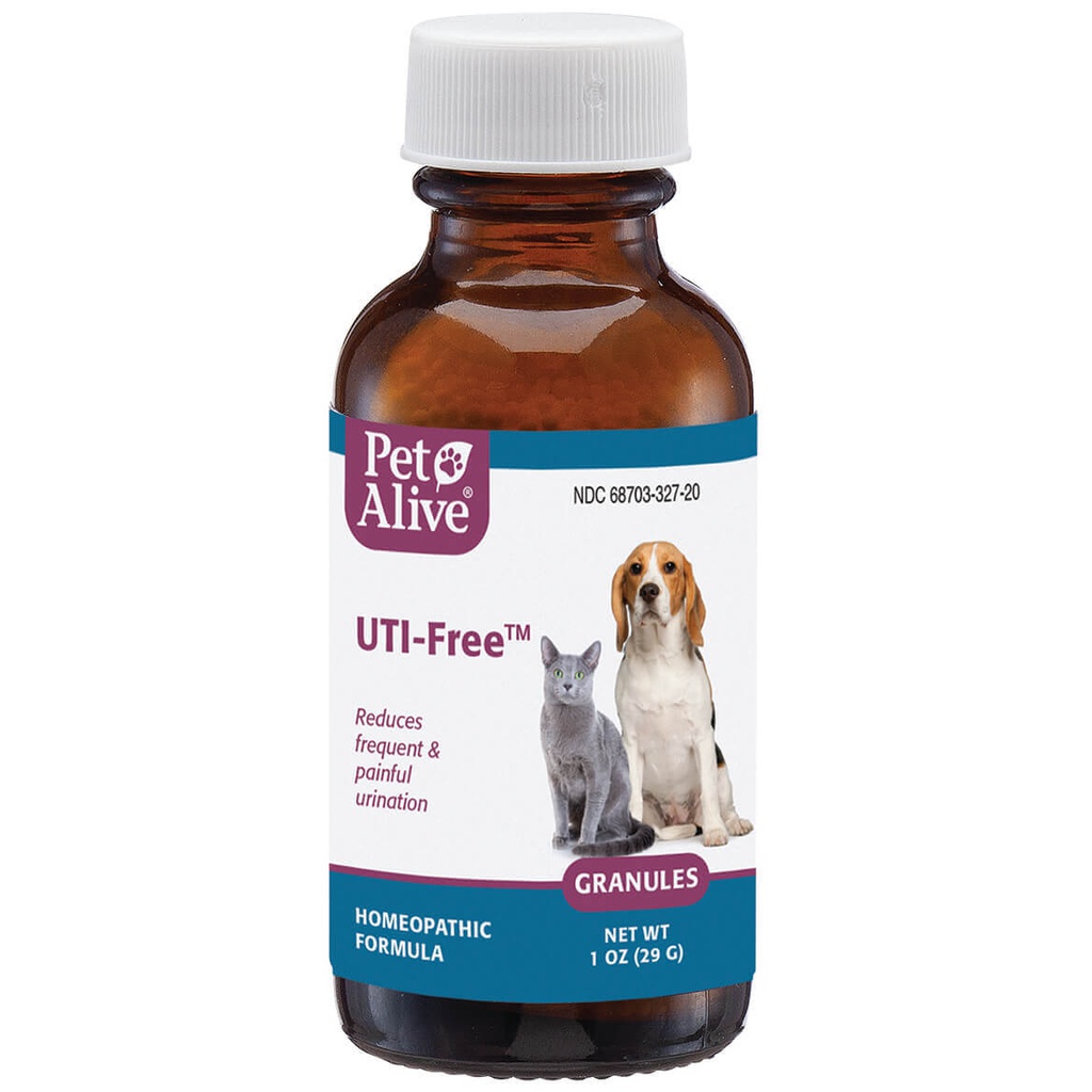 PETALIVE UTI-Free™ Granules  (治療貓狗尿路感染、膀胱炎和尿失禁) 1oz