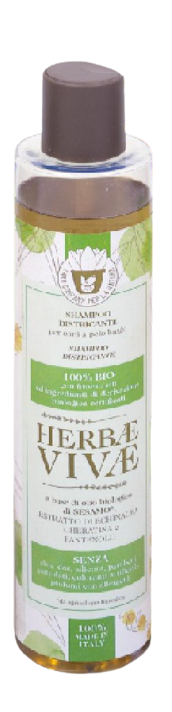 Farm Company 意大利 Herbae Vivae Shampoo Districante 草本有機寵物順滑潔毛乳 250ml (長毛專用)