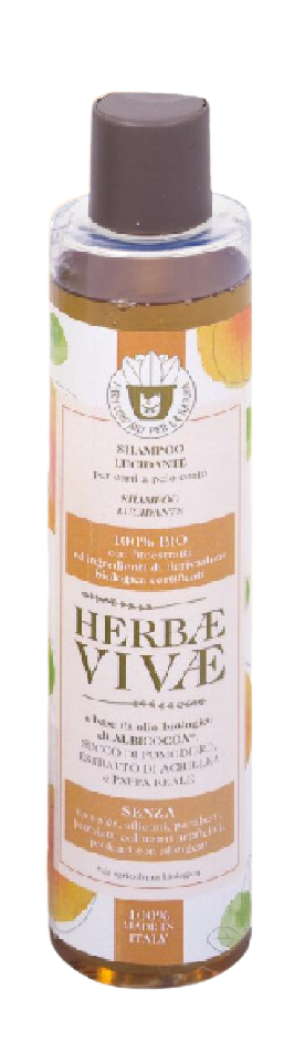 Farm Company 意大利 Herbae Vivae Shampoo Lucidante 草本有機寵物亮澤潔毛乳 250ml (短毛專用)