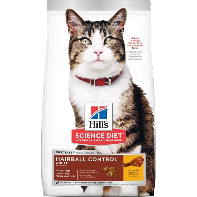 Hill's Science Diet ADULT 1-6 Hairball Control (#7156) 3.5lb 去毛球配方 成貓 (1-6歲)