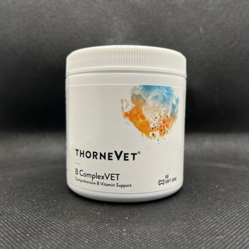 ThorneVet 霍恩 B ComplexVet 60 Soft Chews 不含麩質維他命B雜咀嚼肉粒 (貓狗適用) 60粒裝 