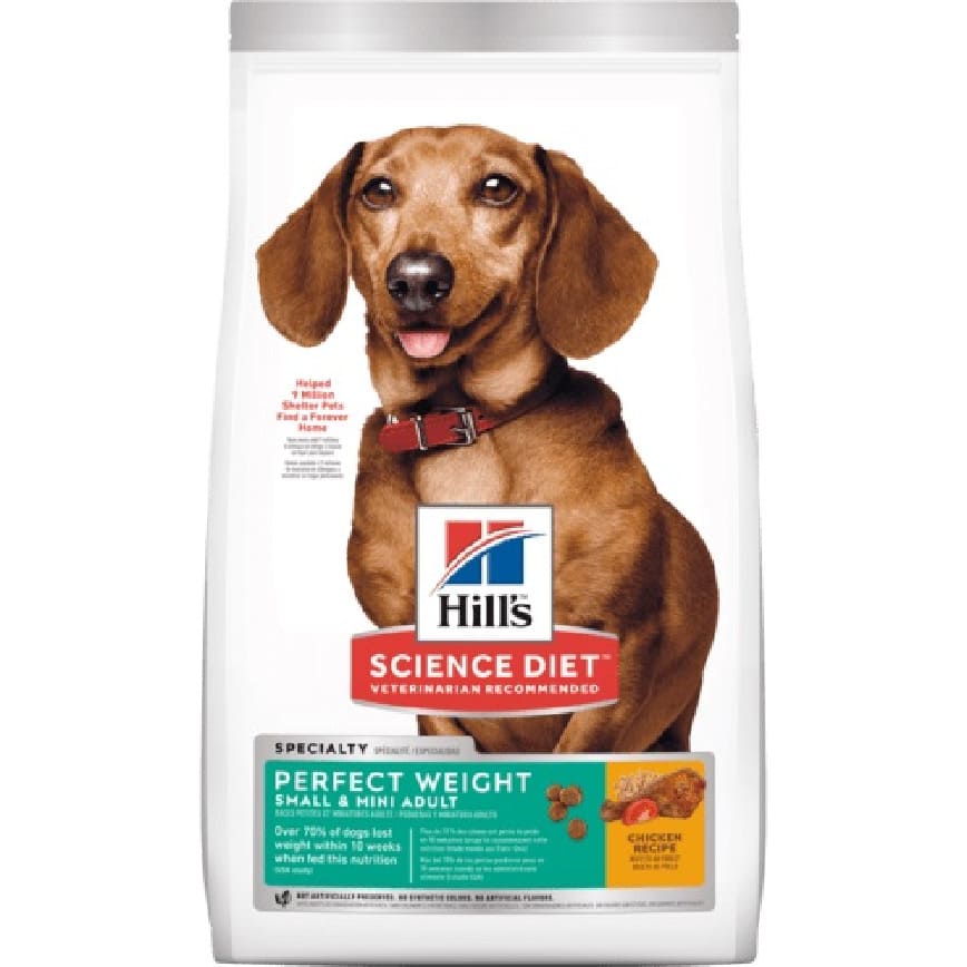 Hill's Science Diet Perfect Weight Adult Small & Mini (現#607828, 前#3822) 12.5lb 皇牌系列完美體態 小型成犬 (訂貨需時5-7工作天)