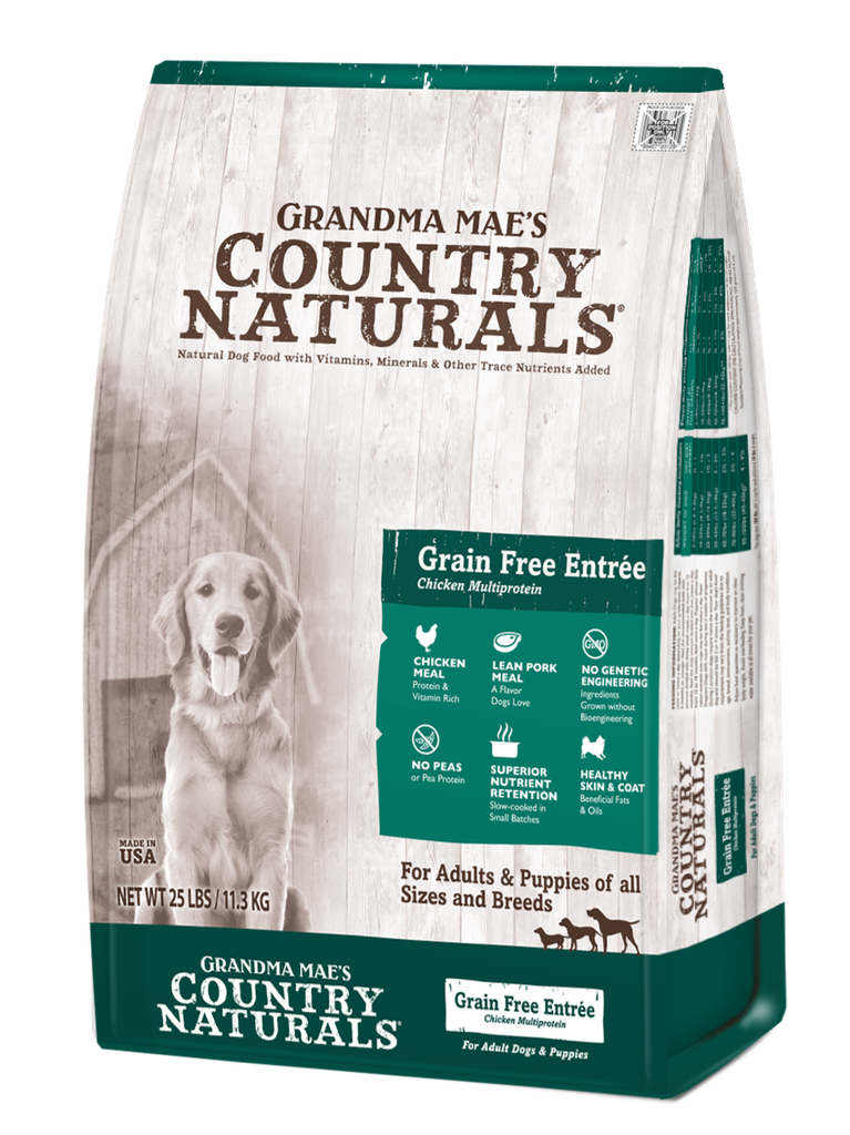 Country Naturals 狗糧 - 無穀物白鮭魚雞肉低糖配方  Grain Free Entree Chicken Multi-Protein 14lb(訂貨需時3-5天)