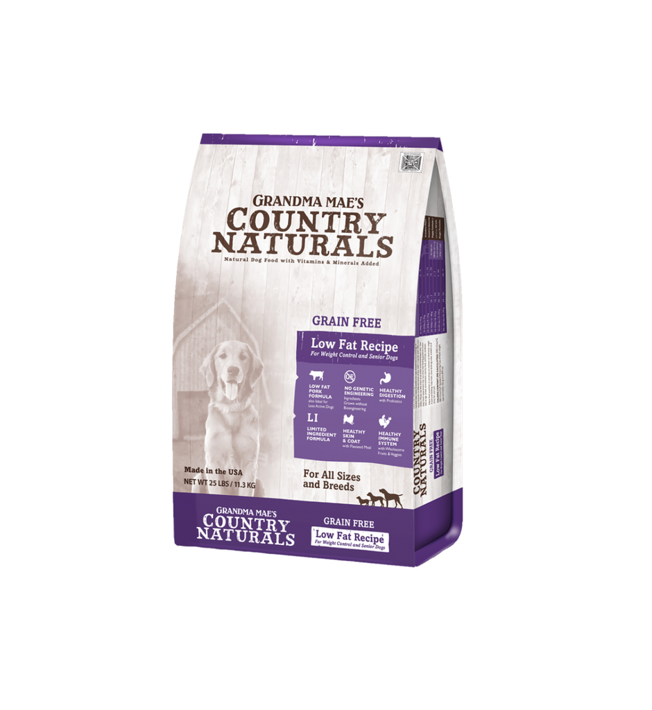 Country Naturals 狗糧 - 無穀物全犬種防敏高纖精簡配方 Grain Free Low Fat Recipe 14lb (白紫袋) (訂貨需時3-5天)