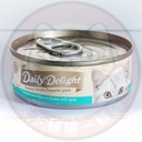 Daily Delight Pure DD46 Skipjack Tuna White & Chicken with Squid 80g 低鎂配方白鰹吞拿魚+雞肉+魷魚 DD46