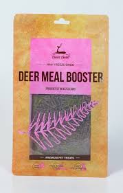 Dear Deer 保健小食 (Deer Meal Booster) 鹿增鮮 120g (含鹿筋,鹿骨,鹿肉,鹿血,鹿肝,鹿心,全鹿製寵物食品) (exp: 25/10/2023)