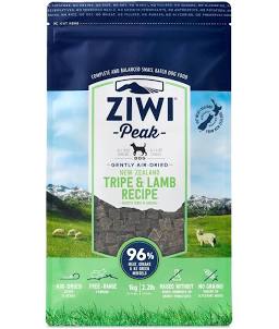 Ziwipeak巔峰 狗糧 - 無穀物脫水草胃＋羊肉 96% Tripe & Lamb 1kg