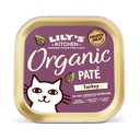 Lily's Kitchen罐 [ORGANIC Paté Turkey] 有機火雞常餐 85g 深紫 {原裝行貨} 