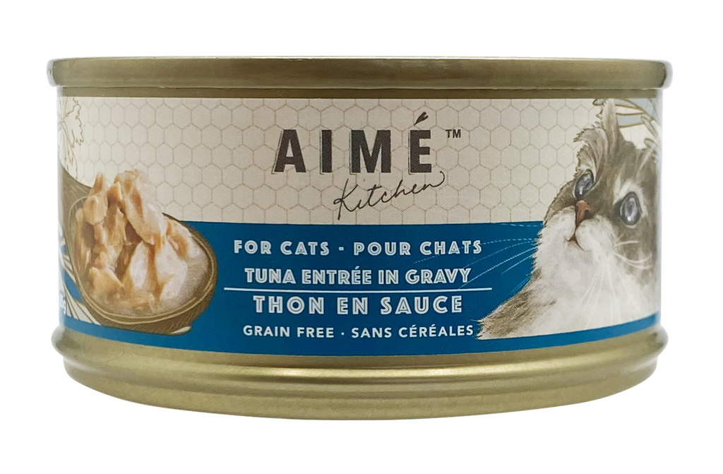 Aime Kitchen 27606 TUNA Entree In GRAVY 85g 鮮吞拿魚無穀物貓罐罐 AKTT85 