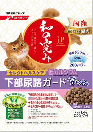 日清JP和の究味 精選保健系列- 尿道保健(低鎂) 貓乾糧1.4kg_NJP572