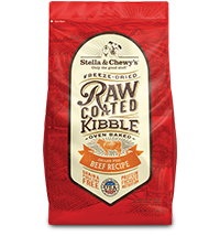 Stella & Chewy's DOG Freeze Dried Raw Coated Kibble BEEF Recipe 凍乾生肉外層 低溫烘焙狗乾糧-草飼牛配方 03.5LB