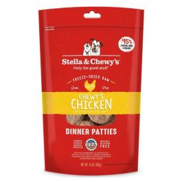 Stella & Chewy's DOG 凍乾脫水狗糧 SC004 Freeze Dried Dinner Patties for dog - 雞肉配方 05.5oz