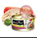 Fussie Cat Premium 80g FB01 tuna with chicken 黑鑽 吞拿魚, 雞肉