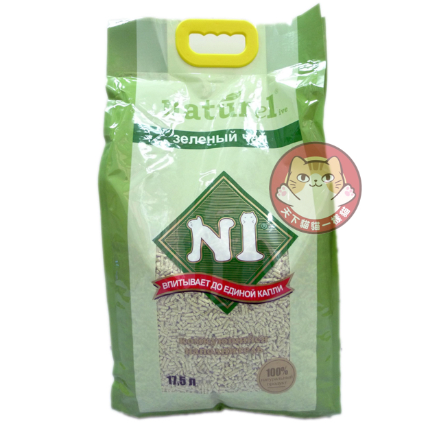 (Sand) N1豆腐砂 (綠茶味)－17.5L