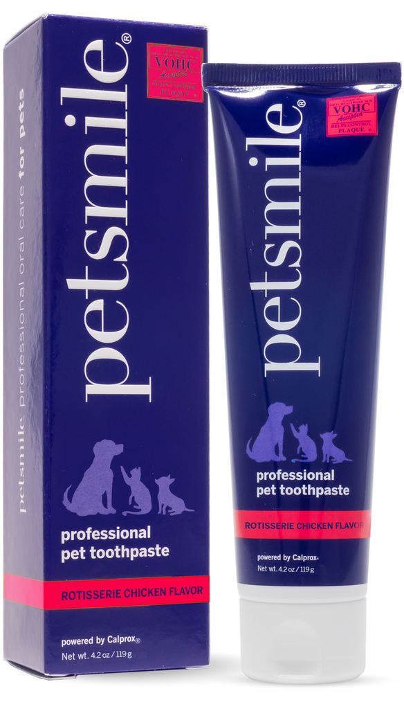 Petsmile Professional Pet Toothpaste Rotisserie Chicken Flavor 專業竉物用牙膏雞肉味127G (雞-紅色)