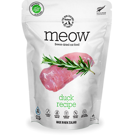 THE New Zealand NATURAL Meow Freeze Dried 280g DUCK 優質凍乾鴨肉