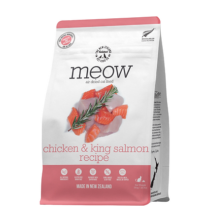 THE New Zealand NATURAL Meow Air Dried 750g Chicken & King Salmon 優質風乾雞肉+帝皇三文魚