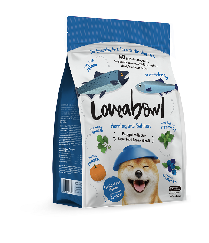 Loveabowl Dog 無穀物希靈魚三文魚海洋 全犬種配方 10kg(訂貨需時5-7天)