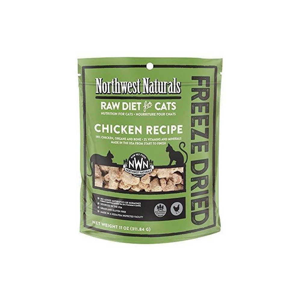 Northwest Naturals CAT Freeze Dried Chicken Recipe 11oz 無穀物凍乾小粒雞肉貓糧 (NWFFD11CX)