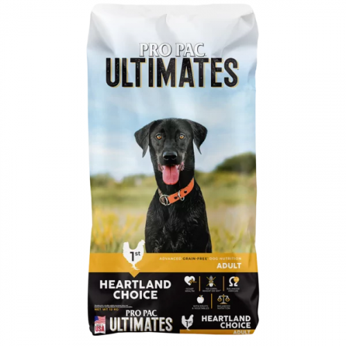 PRO PAC® Ultimates™ DOG  – Grain Free Heartland Choice Chicken & Potato 12KG 無穀物全犬 [雞肉馬鈴薯]配方12KG(73050)