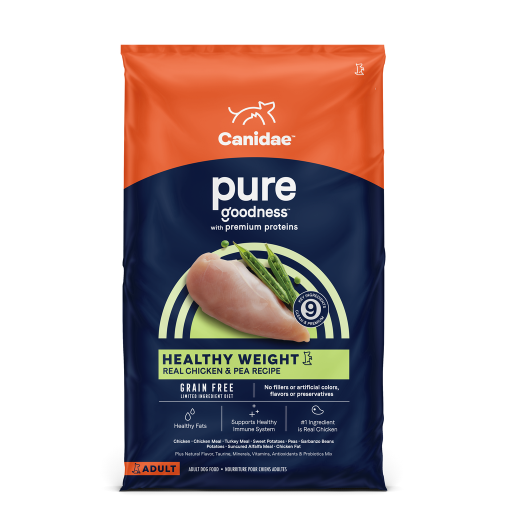 Canidae Dog PURE Grain Free Dry Dog Food for Weight Management with Chicken 無穀物體重控制配方 12lb (原價$625) (1809-C) (訂貨需時3-5天)