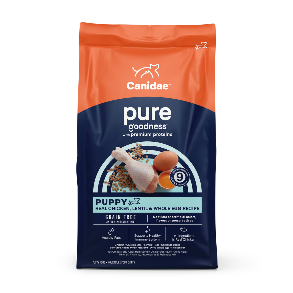 Canidae Dog PURE Grain Free Dry Puppy Food with Chicken 無穀物幼犬配方 12LB (原價$555) (1561) (訂貨需時3-5天)