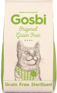 Gosbi Cat (GF草綠7kg) Grain Free Sterilised 成貓無穀物絕育蘇果配方 7Kg