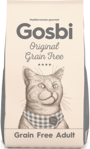 Gosbi Cat (灰黑3kg) Grain Free Adult 成貓無穀物蔬果配方貓糧 3Kg