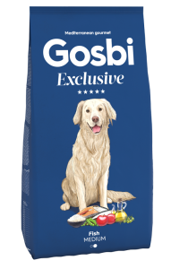 Gosbi DOG Exclusive Fish Medium -中型成犬純魚蔬果配方 12kg (MEF12K) (訂貨需時3-5天)