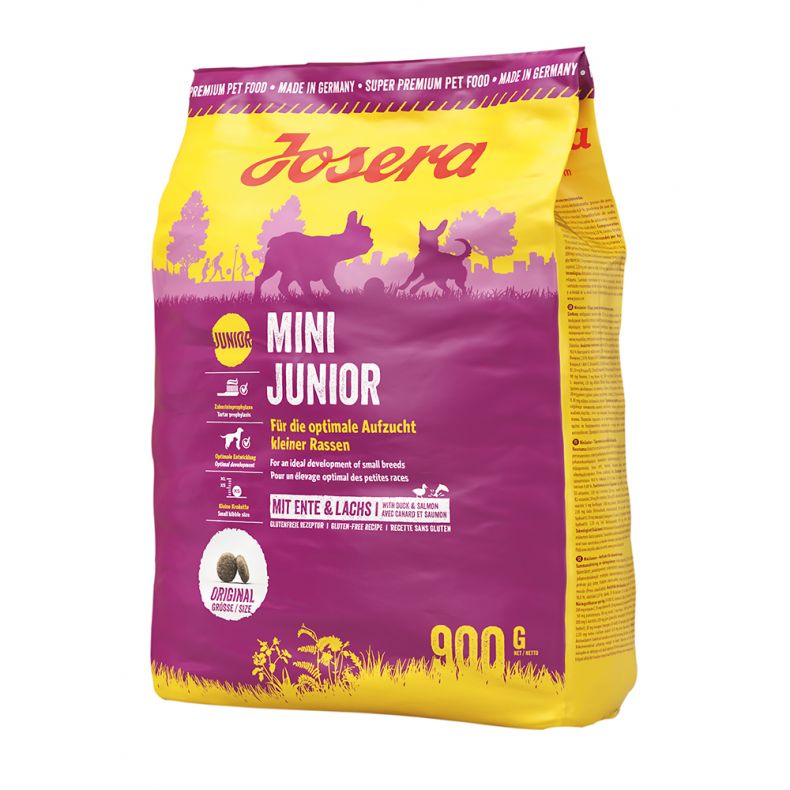 Josera 德寵 狗糧 Mini Junior 幼犬糧 (細粒) JD5673 (900g X 5= 4.5kg) (訂貨需時2-3天)